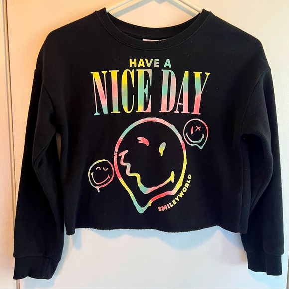 Smiley World Have A Nice Day Sweatshirt - Picture 3 of 8